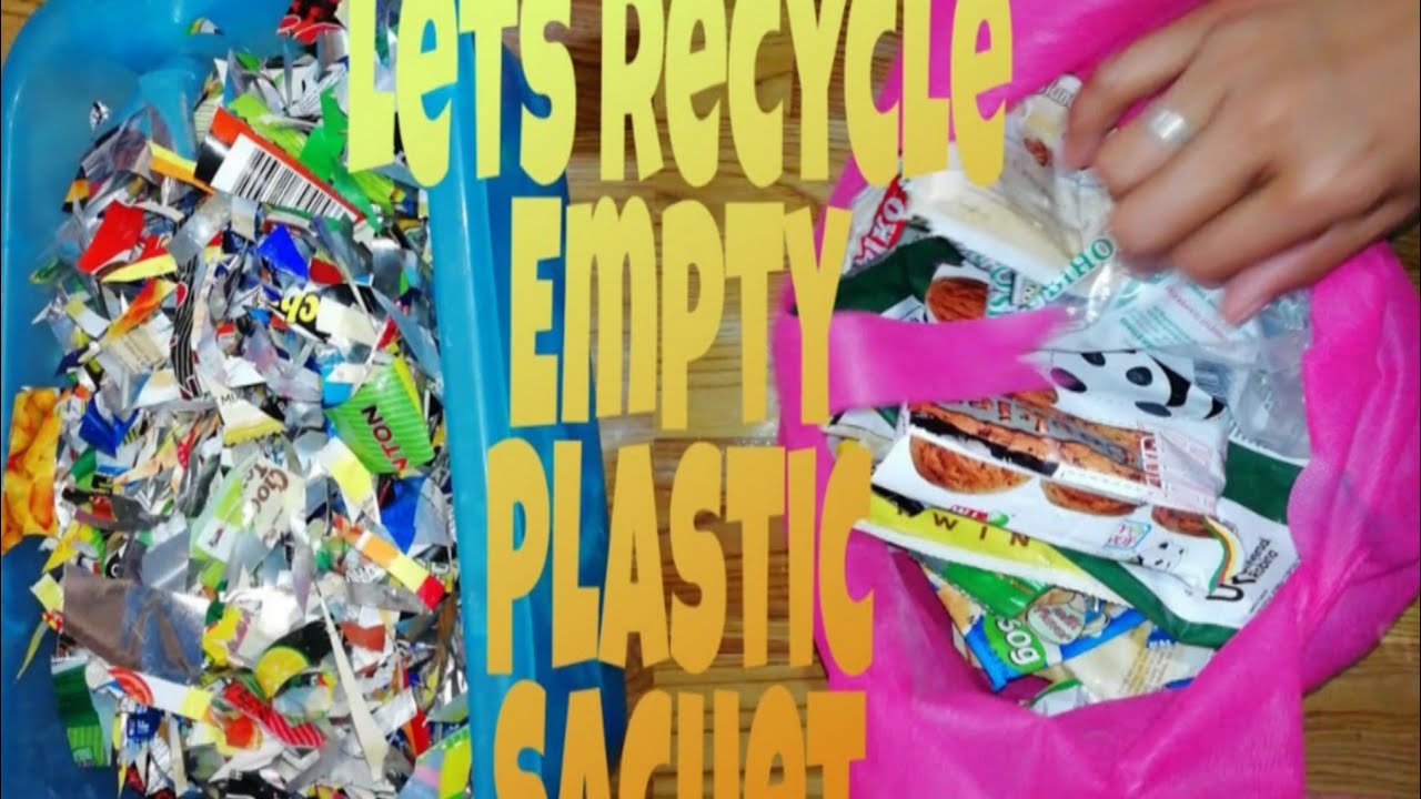 LET'S RECYCLE PLASTIC SACHET NG COFFEE ETC. YouTube
