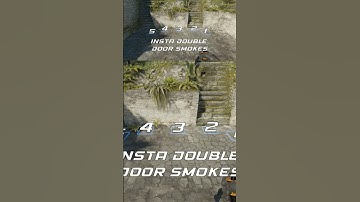CS 2 | Ancient Insta Double Door Smoke Spawn 1 #counterstrike #cs2 #gaming