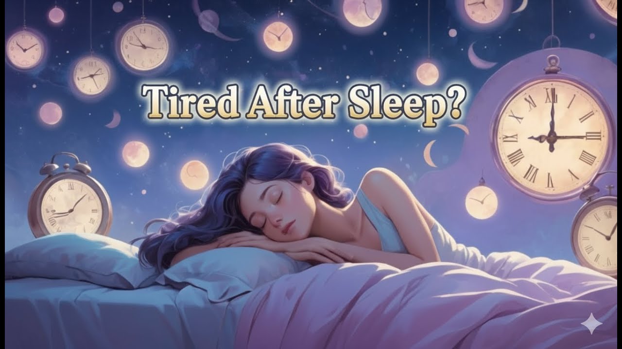 🌙 Why You Wake Up Tired After 8 Hours of Sleep | The Psychology of ...