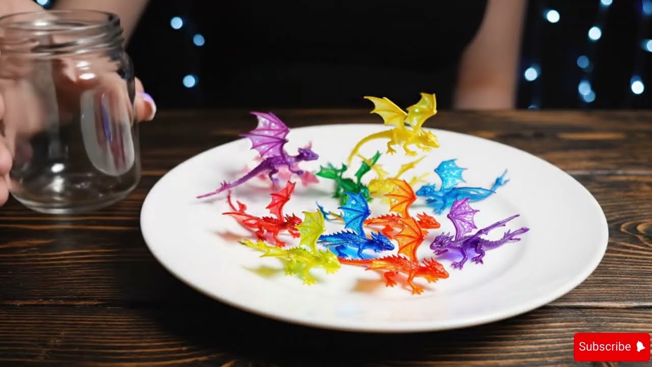 Cinematic ASMR Creatures | Dragon, Jellyfish, Octopus & Other Glowing Mini Animals