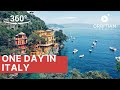 Italy Guided Tour in 360°: One Day in Italy (8K version)