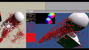Unity GPU Screen Space Particle Collision