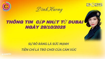 THÔNG TIN QUAN TRỌNG CẬP NHẬT TỪ DUBAI NGÀY 29/10/2025