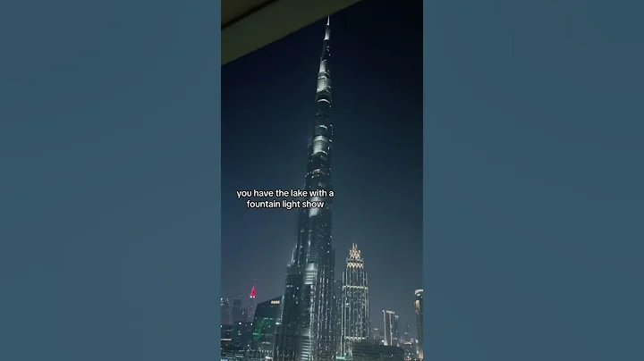 Burj Khalifa view appartement 😍