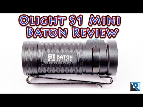 Olight  S1 Mini Baton Review (Great EDC)