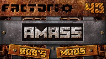 Factorio AMASS Bobs Mods 43