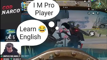 CoD Narco Meet With This Funny Random Player  In Sniper Challenge | CODM |