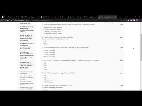 sensors and actuators || nptel || week 5 assignment solution #assignment  #nptel #2023