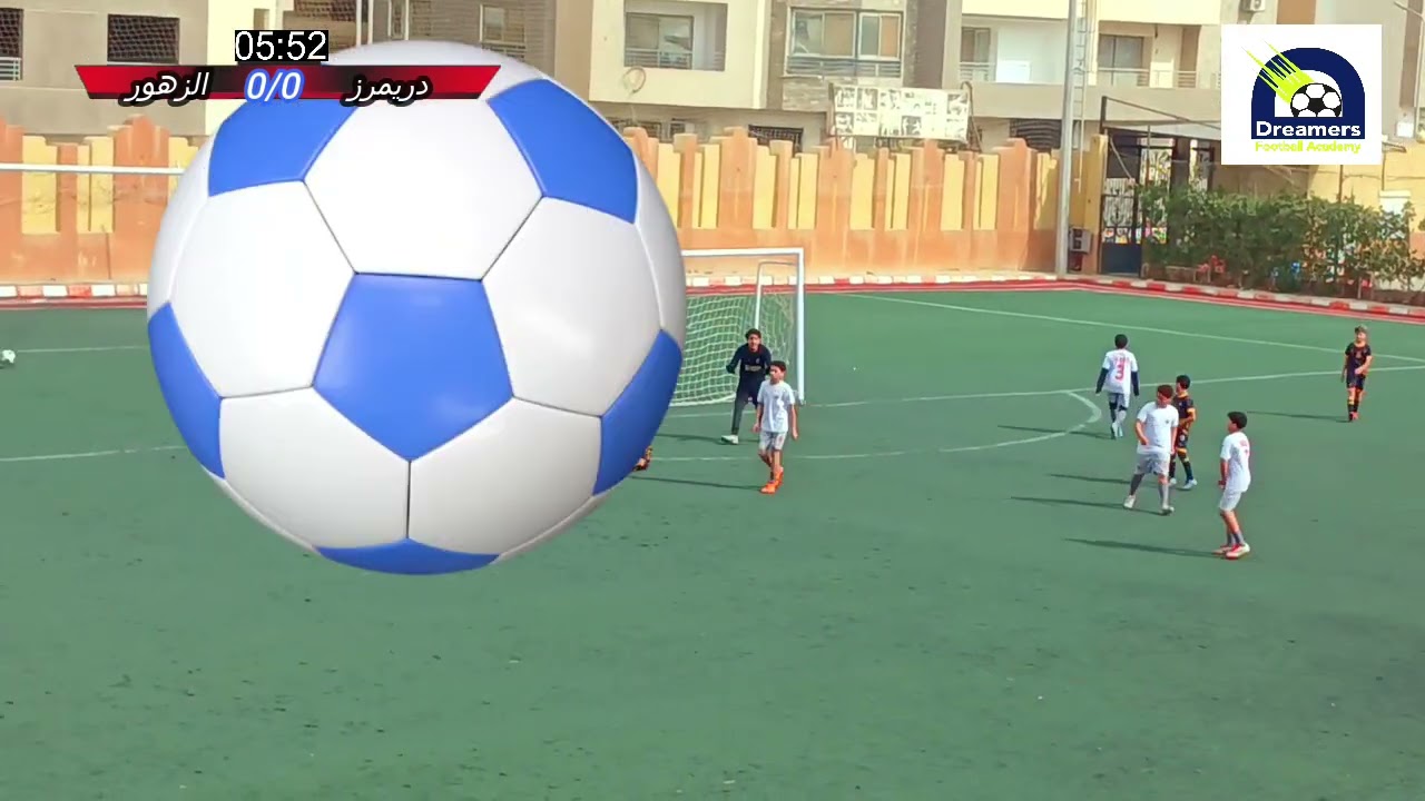 الشوط الأول من مباراة فريق 2013 ضد نادى الزهور بدورى منطقة القاهره