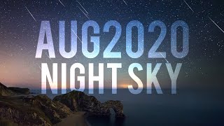 What's in the Night Sky August 2020 #WITNS | Comet NEOWISE | Perseid Meteor Shower