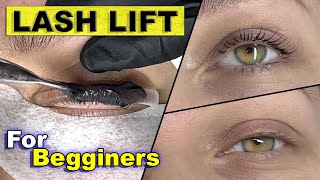 EYELASH LIFT TUTORIAL / lash lift tips and triks for begginers / full procedure by Lashes Online 459 views 2 months ago 9 minutes, 32 seconds