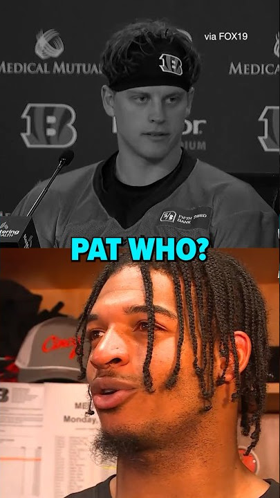 Burrow and Chase had different answers 👀🤣 #nfl #mahomes #burrow