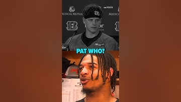 Burrow and Chase had different answers 👀🤣 #nfl #mahomes #burrow