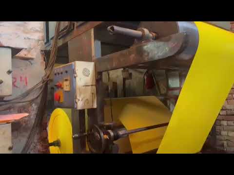 Wedding Card Paper Coating Machine demonstration video