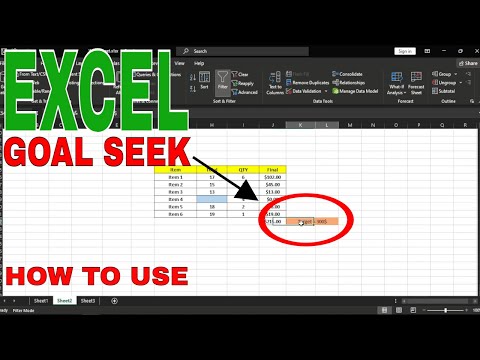 ✅ How To Use Goal Seek In Excel 🔴
