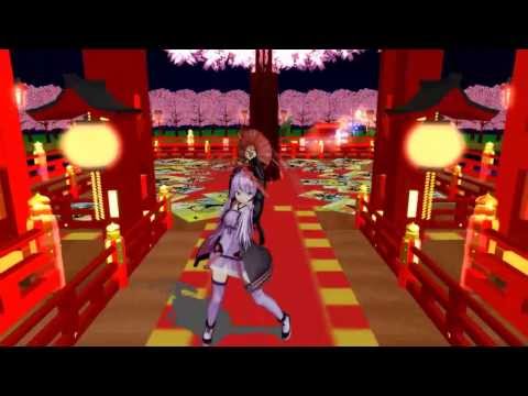 【MMD：テストVer.】千本桜（結月ゆかり）