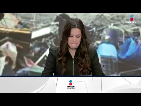 presentadora llora tras conocer muerte de colega durante el terremoto presentadora llora tras conocer muerte de colega durante el terremoto