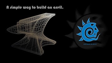 Lightwave 3D - Low poly to high poly - Anvil modeling