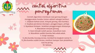 Tugas KKA Materi tentangAlgoritma pemrograman,stack dan Queue✨