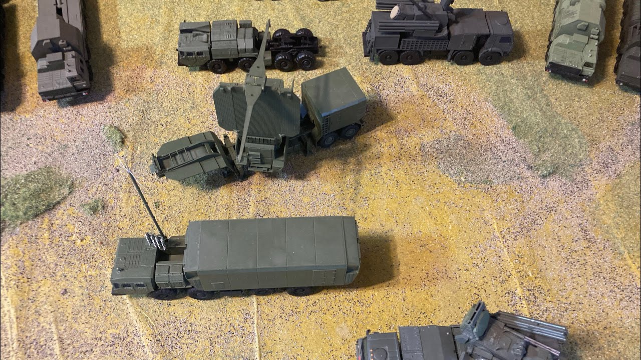 1/72 S-300 Surface To Air Defence System!! Integrated air defence in 1/72 scale!!!