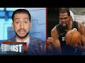 'This was the greatest game of KD's career' — Nick on Nets' Game 5 win | NBA | FIRST THINGS FIRST