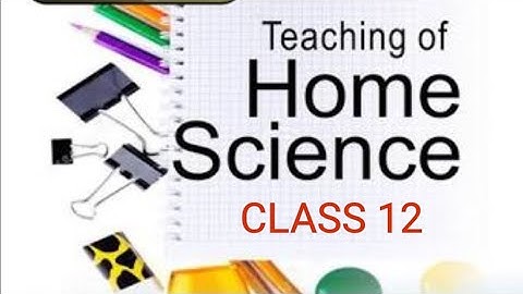 12th home science lesson 16th (part - 1)RBSE in hindi