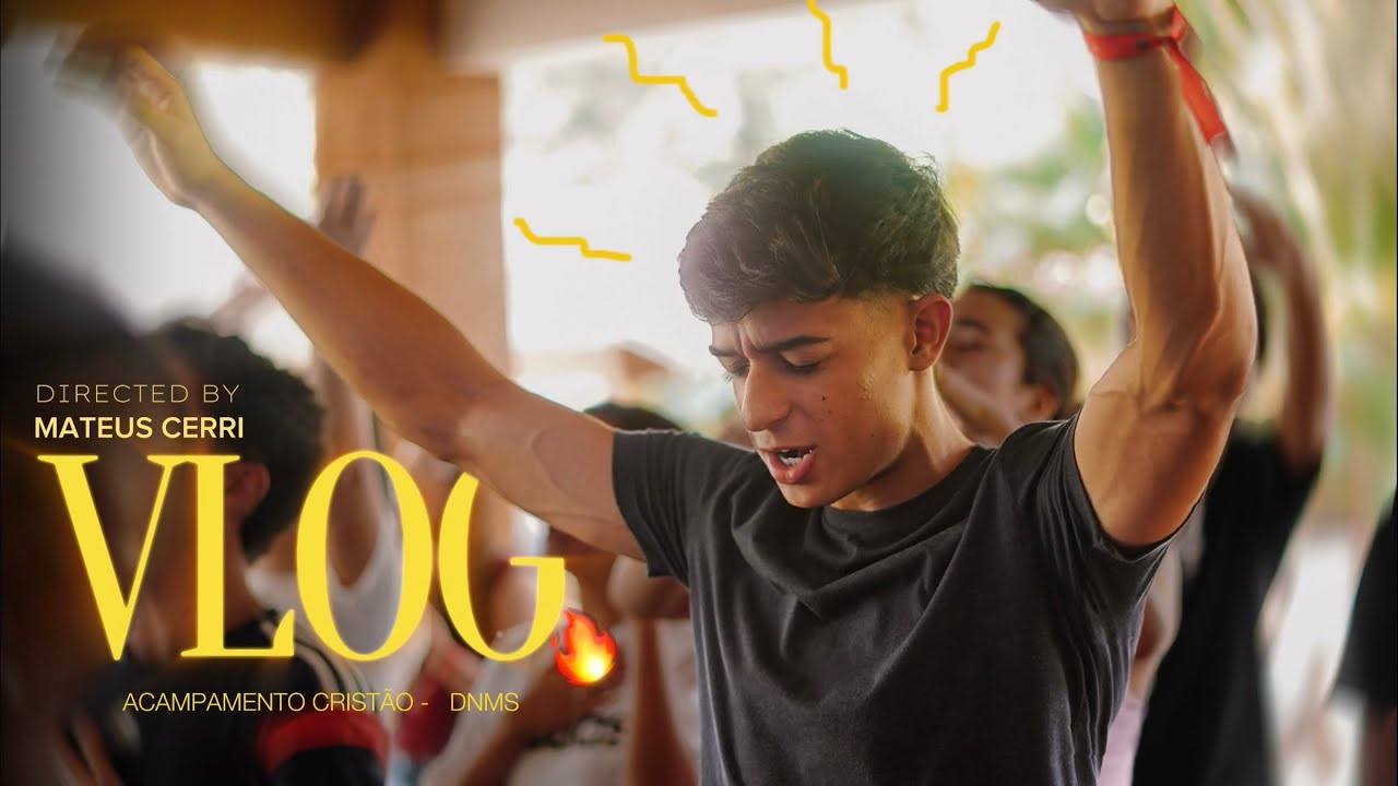 Como é um final de semana em um Acampamento cristão - VLOG | Mateus Cerri
