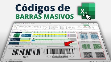 EAN13CODE La Función para Crear CÓDIGOS DE BARRA Masivos en Excel