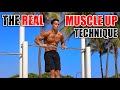 The REAL Muscle Up Technique (Full analysis!)