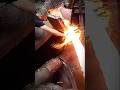 Hot matel experiment #science #sciencefacts