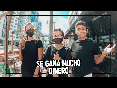 ASÍ es el TRABAJO MEJOR PAGADO de MIAMI | GANAS $2000 por SEMANA