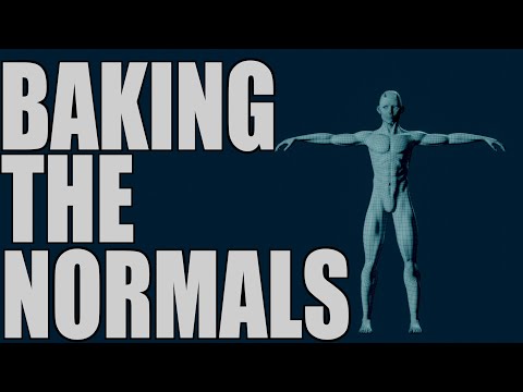 [Blender] Normal Map baking using Multiresolution modifier