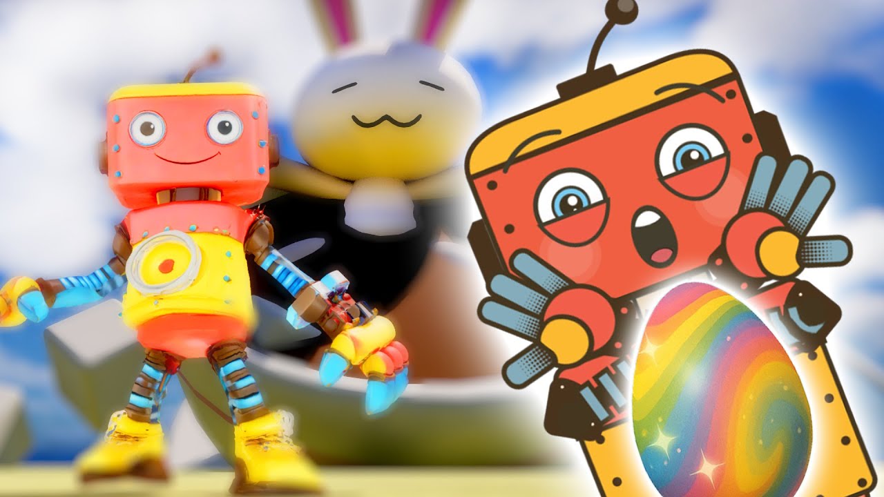 The Great 3D Egg Hunt! Rusty 3D Adventure