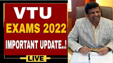 VTU EXAM 2022 IMPORTANT UPDATE|#vtu_update_today_2022|#vtu_latest_update_2022|VTU EXAM UPDATE TODAY