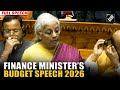 From AI to investment:  Finance Min Nirmala Sitharaman’s Full Union Budget speech in Parliament
