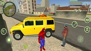 SuperHero Spider Rope Hero Gangstar Crime Battle Walkthrough Army Base Attack Part 3 Android Game screenshot 5
