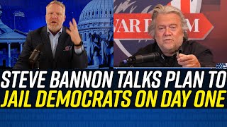 Steve Bannon is PLOTTING THE ARREST of Democrats on Day One if Trump is Re-Elected!!!