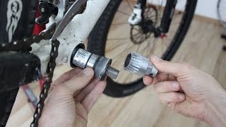 Innenlager wechseln (Vierkant / Octalink) - ausführlich mit vielen Tipps  und Tricks - YouTube