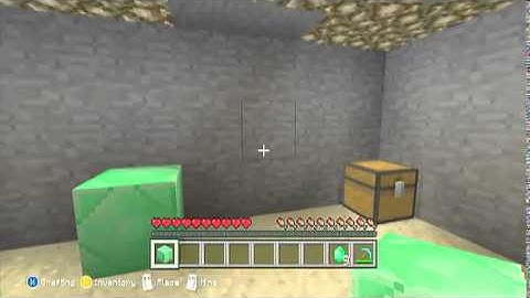 Minecraft Xbox 360  Unlimited Emeralds Glitch TU14