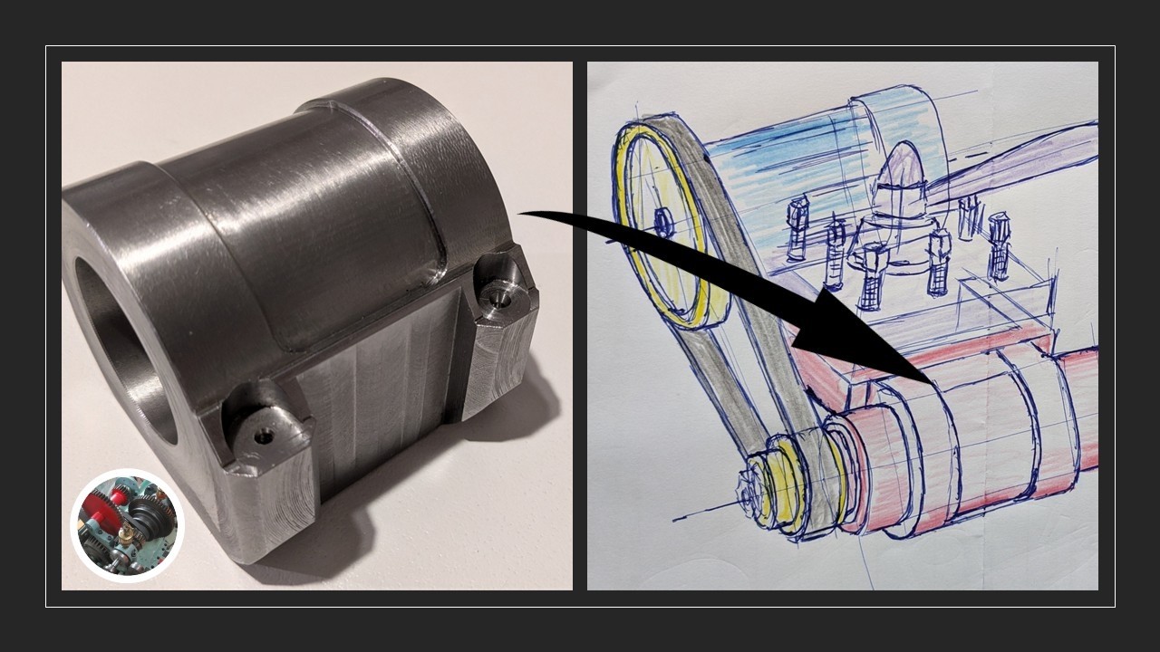 Самодельный шлифовальный станок для инструментальных стоек - часть 1 (зажим шпинделя)