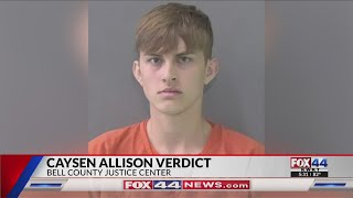 Caysen Allison murder case receives verdict from Bell County Jury