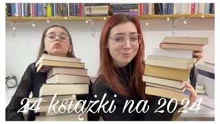 24 KSIĄŻKI NA 2024 ROK 📖📚 TBR