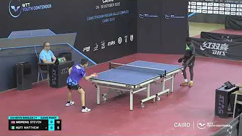 Kuti Mathew (NGR) vs Moreno Stephen (CRI) | WTT Yo...