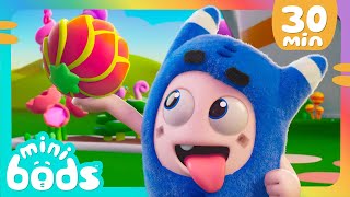 🥝 Growing Tasty Colorful Fruits! 🍉 | Minibods | Cute Cartoons for Kids | Baby Oddbods