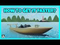 How to get the golden boat faster  sharkbite roblox