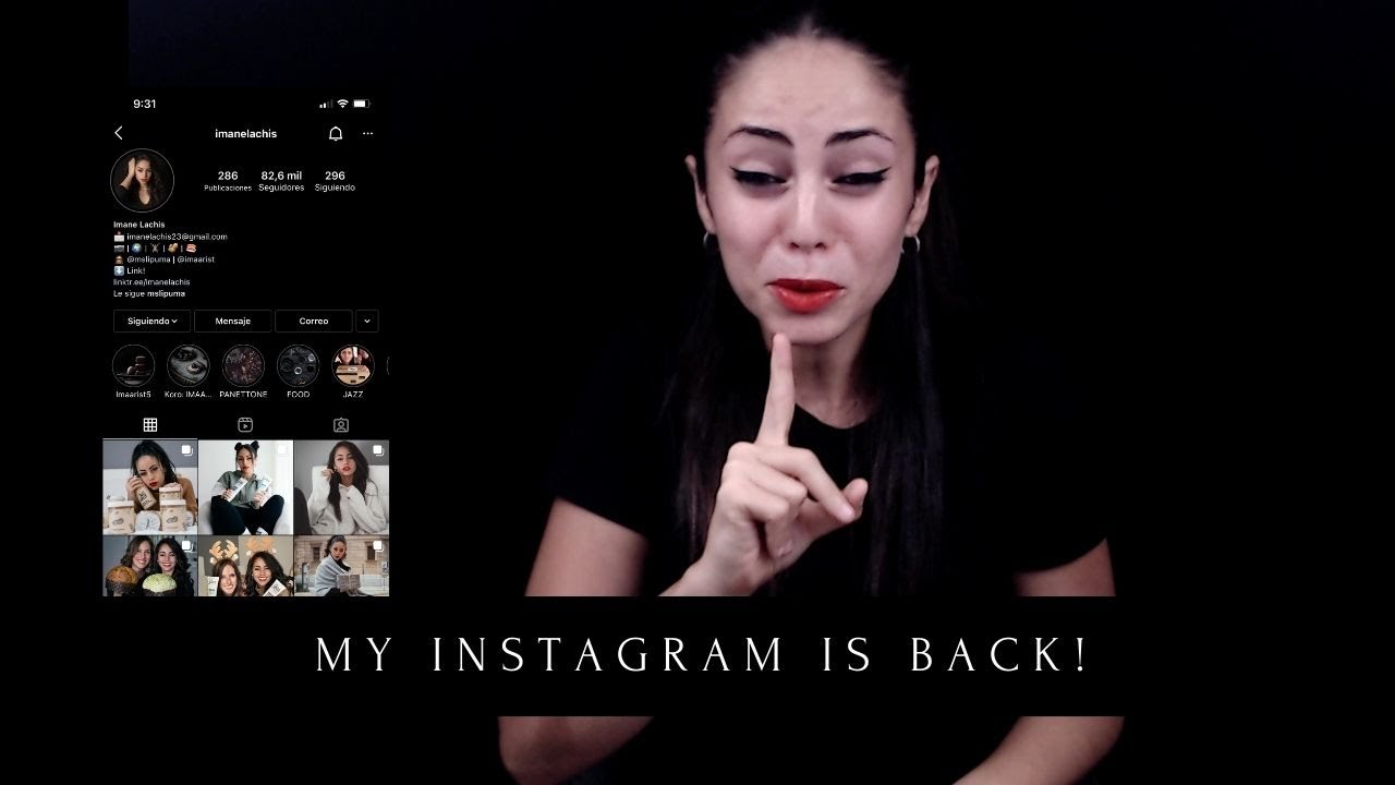 My instagram is back!