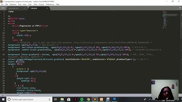 Paginacion con PHP y HTML