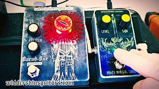 Widdershins Guitars - Minas Morgul Drive & Barad-dûr Fuzzdrive