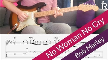 Thumbnail of Bob Marley - No Woman No Cry  (Live At The Lyceum, London/1975) Solo with TAB