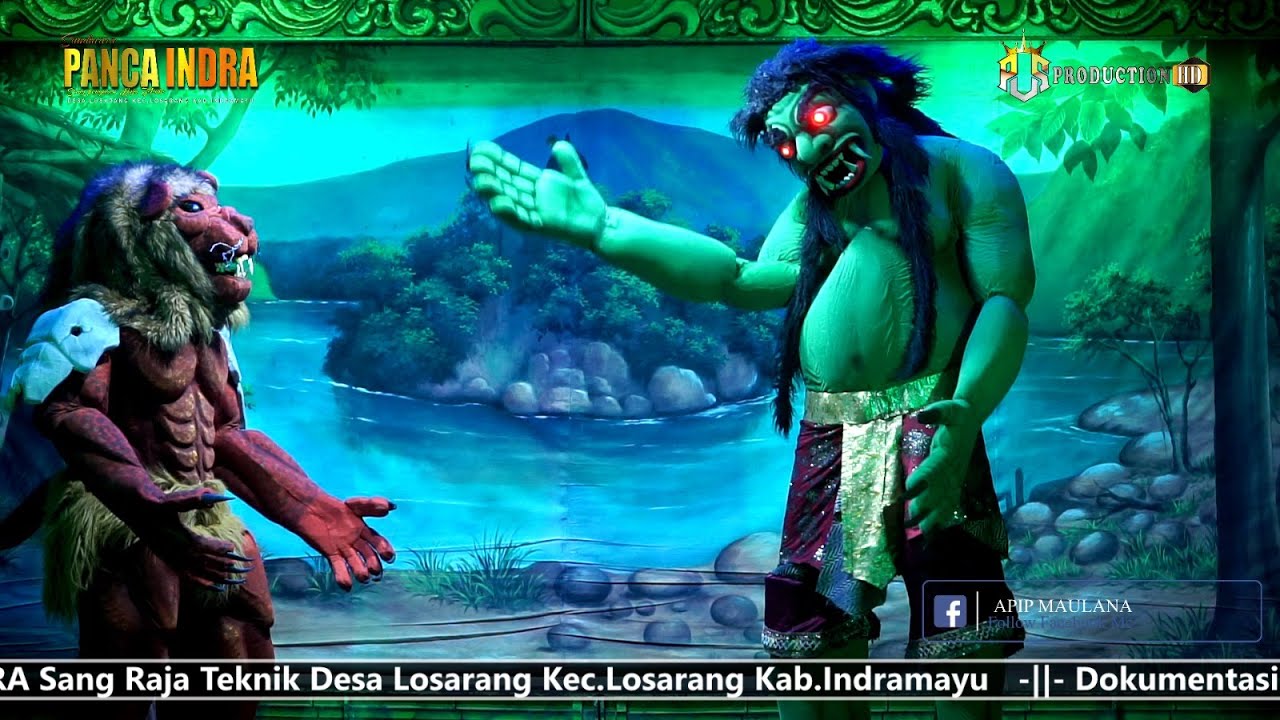 DETIK DETIK MENEGANGKAN PERANG BUTA PANCA INDRA  HILANG KEPALANYA